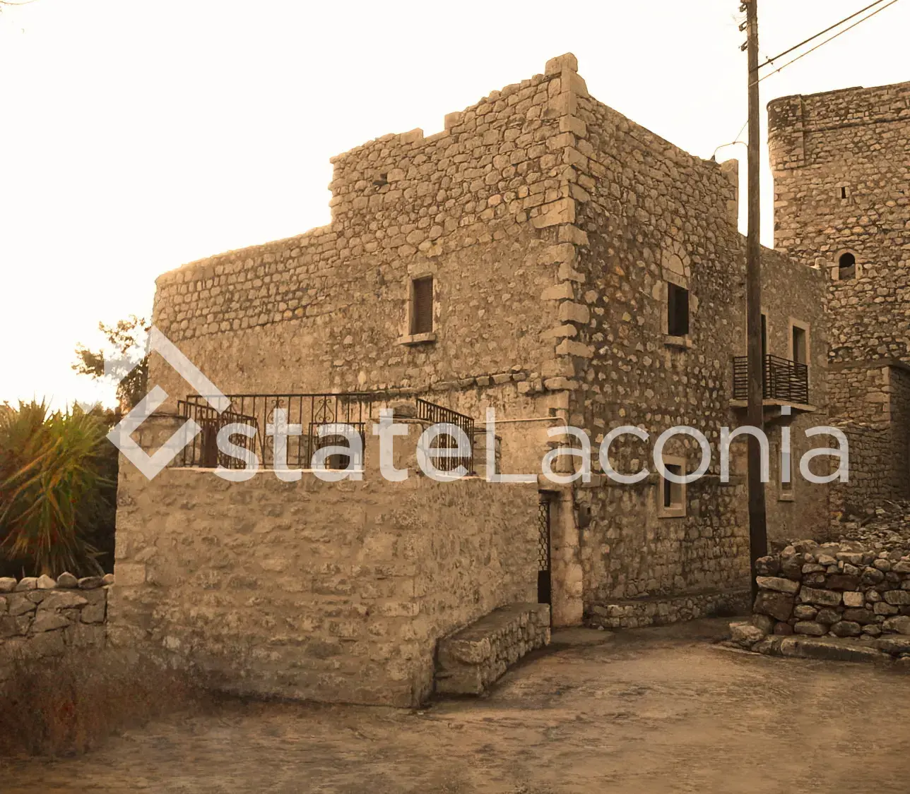 Traditional stone tower-house